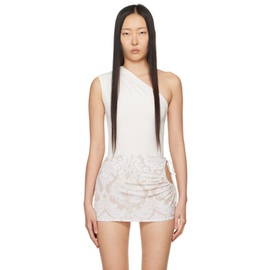 미아우 Miaou 오프화이트 Off-White Jade Bodysuit 241224F358000