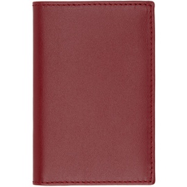 COMME des GARCONS WALLETS Red Classic Card Holder 241230M163001