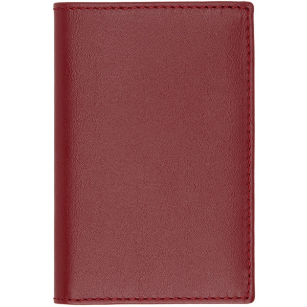  COMME des GARCONS WALLETS Red Classic Card Holder 241230M163001