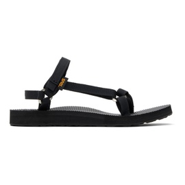 Teva Black Original Universal Slim Sandals 241232F124026