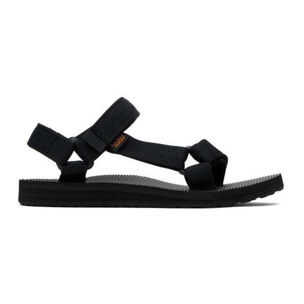 테바 Teva Black Original Universal Sandals 241232F124031