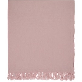 릭 오웬스 Rick Owens Pink Knit Blanket Scarf 241232M150002