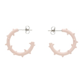 주스틴 클렁퀘 Justine Clenquet Pink Hirschy Earrings 241235F022013