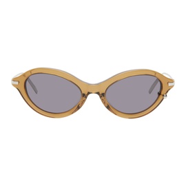주스틴 클렁퀘 Justine Clenquet SSENSE Exclusive Brown Neve Sunglasses 241235M134000