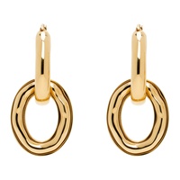 질샌더 Jil Sander Gold Drop Earrings 241249F022001