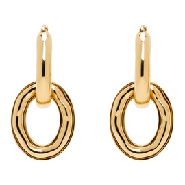 질샌더 Jil Sander Gold Drop Earrings 241249F022001