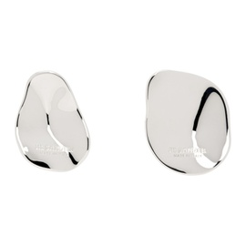 질샌더 Jil Sander Silver Small Earrings 241249F022026