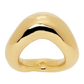 질샌더 Jil Sander Gold Band Ring 241249F024000