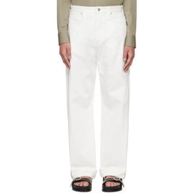 질샌더 Jil Sander White Twisted Jeans 241249M186000