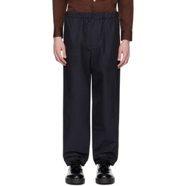 질샌더 Jil Sander Navy Four-Pocket Trousers 241249M191024