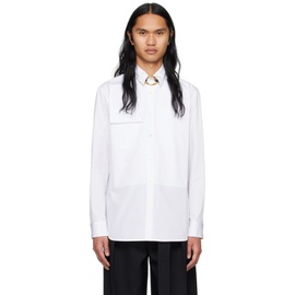 질샌더 Jil Sander White Pocket Shirt 241249M192007