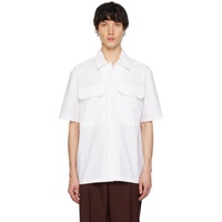 질샌더 Jil Sander White Heavy Shirt 241249M192013
