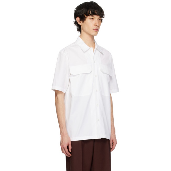 질샌더 질샌더 Jil Sander White Heavy Shirt 241249M192013