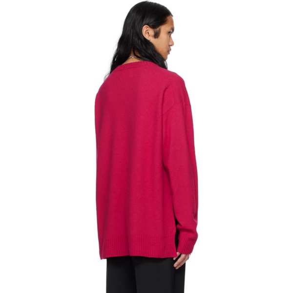 질샌더 질샌더 Jil Sander Pink Oversized Sweater 241249M201008