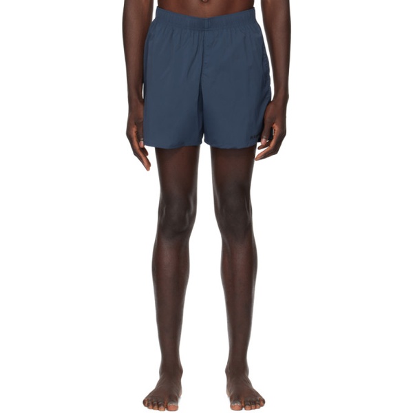 질샌더 질샌더 Jil Sander Blue Printed Swim Shorts 241249M208000