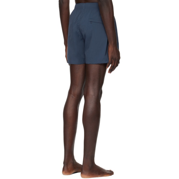 질샌더 질샌더 Jil Sander Blue Printed Swim Shorts 241249M208000