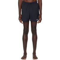 질샌더 Jil Sander Navy Printed Swim Shorts 241249M208001
