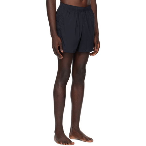 질샌더 질샌더 Jil Sander Navy Printed Swim Shorts 241249M208001