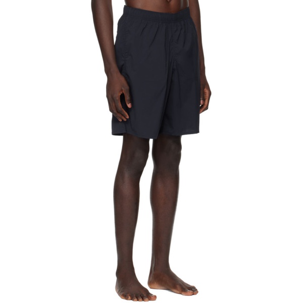 질샌더 질샌더 Jil Sander Navy Printed Swim Shorts 241249M208005
