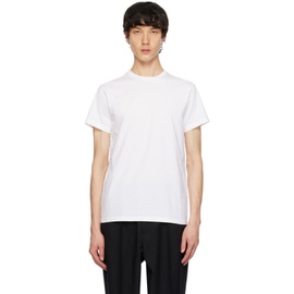 질샌더 Jil Sander White Basic T-Shirt 241249M213014