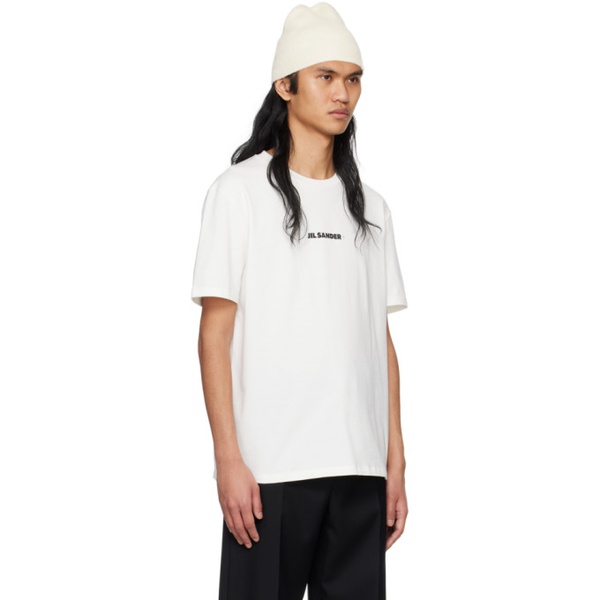 질샌더 질샌더 Jil Sander White Oversized T-Shirt 241249M213022