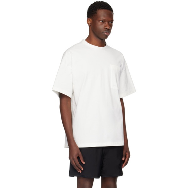 질샌더 질샌더 Jil Sander White Patch T-Shirt 241249M213053