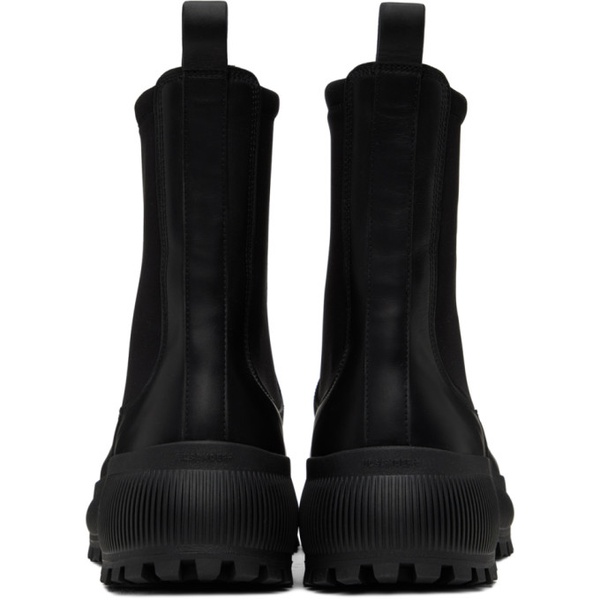 질샌더 질샌더 Jil Sander Black Leather Chelsea Boots 241249M223005