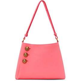 발망 Balmain Pink Embleme Shoulder Bag 241251F048021
