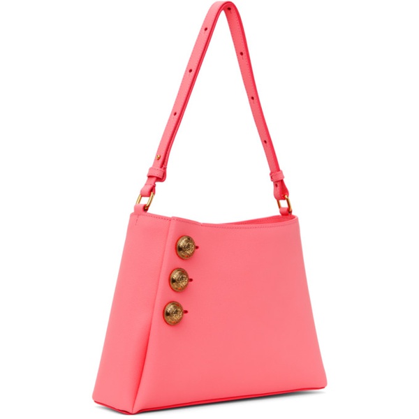 발망 발망 Balmain Pink Embleme Shoulder Bag 241251F048021