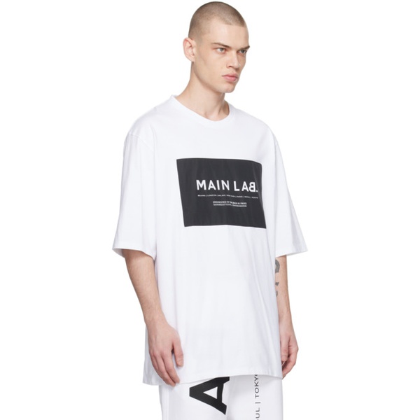 발망 발망 Balmain White Label T-Shirt 241251M213040