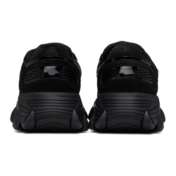 발망 발망 Balmain Black B-East Sneakers 241251M237016