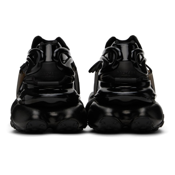 발망 발망 Balmain Black Main Lab Unicorn Sneakers 241251M237033