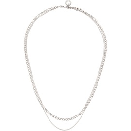 아페쎄 A.P.C. Silver Minimal Necklace 241252F023000