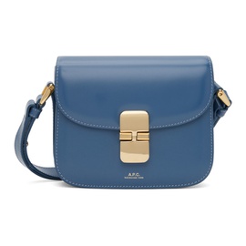 아페쎄 A.P.C. Blue Mini Grace Bag 241252F048030