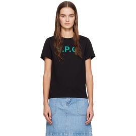 아페쎄 A.P.C. Black VPC T-Shirt 241252F110013