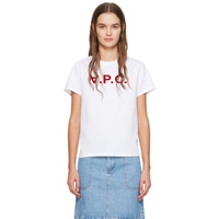 아페쎄 A.P.C. White VPC T-Shirt 241252F110014