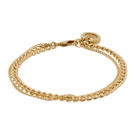 아페쎄 A.P.C. Gold Minimalist Bracelet 241252M142003