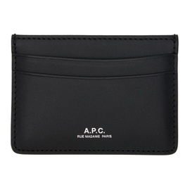 아페쎄 A.P.C. Black Andre Card Holder 241252M163001