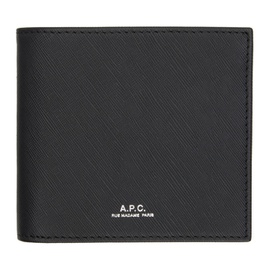 아페쎄 A.P.C. Black New London Wallet 241252M164006