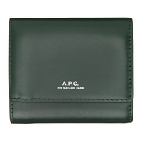 아페쎄 A.P.C. Green Lois Compact Small Wallet 241252M164015