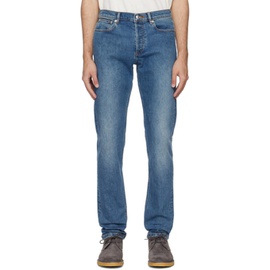 아페쎄 A.P.C. Indigo Petit New Standard Jeans 241252M186001