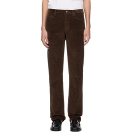아페쎄 A.P.C. Brown Standard Trousers 241252M191016