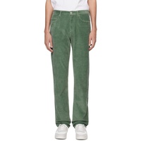 아페쎄 A.P.C. Green Standard Trousers 241252M191018