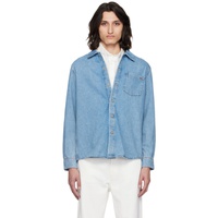 아페쎄 A.P.C. Blue Vittorio Denim Shirt 241252M192040