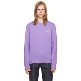 아페쎄 A.P.C. Purple Item Sweatshirt 241252M204004