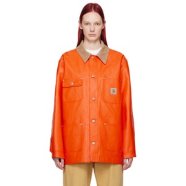 준야 와타나베 Junya Watanabe Orange 칼하트 Carhartt Work In Progress 에디트 Edition Jacket 241253F063001
