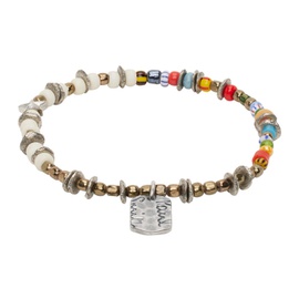 폴스미스 Paul Smith Multicolor Mixed Bead Bracelet 241260M142008