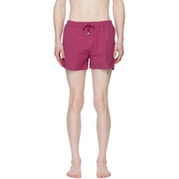 폴스미스 Paul Smith Purple Artist Stripe Swim Shorts 241260M208001