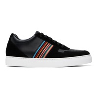 폴스미스 Paul Smith Black Signature Stripe Fermi Sneakers 241260M237008