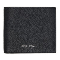 조르지오 아르마니 Giorgio Armani Black Stamp Wallet 241262M164000